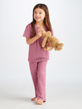 Kids' Lounge Set Lara Micro Modal Stretch Orchid Purple