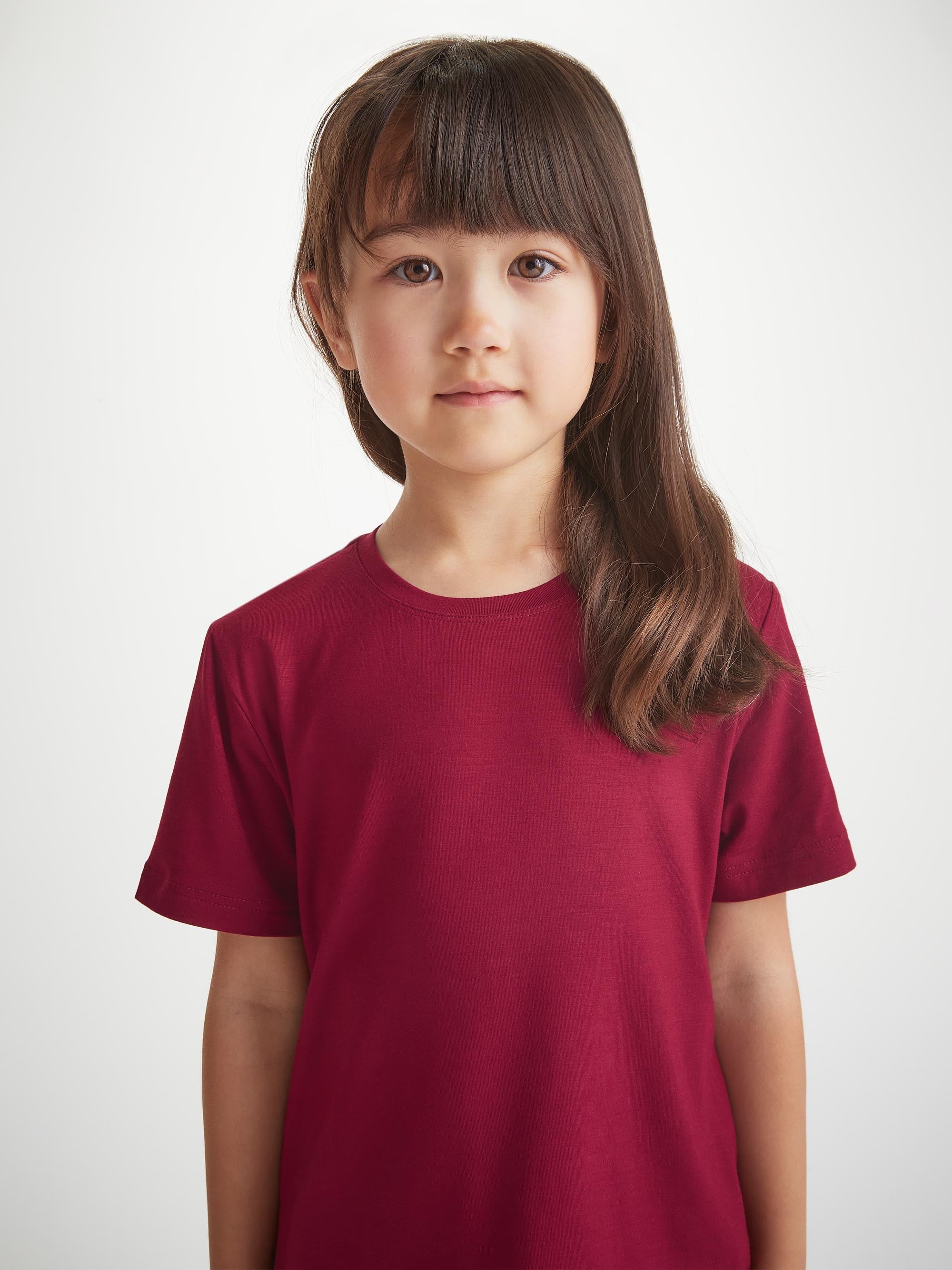 Kids' Lounge Set Lara Micro Modal Stretch Claret