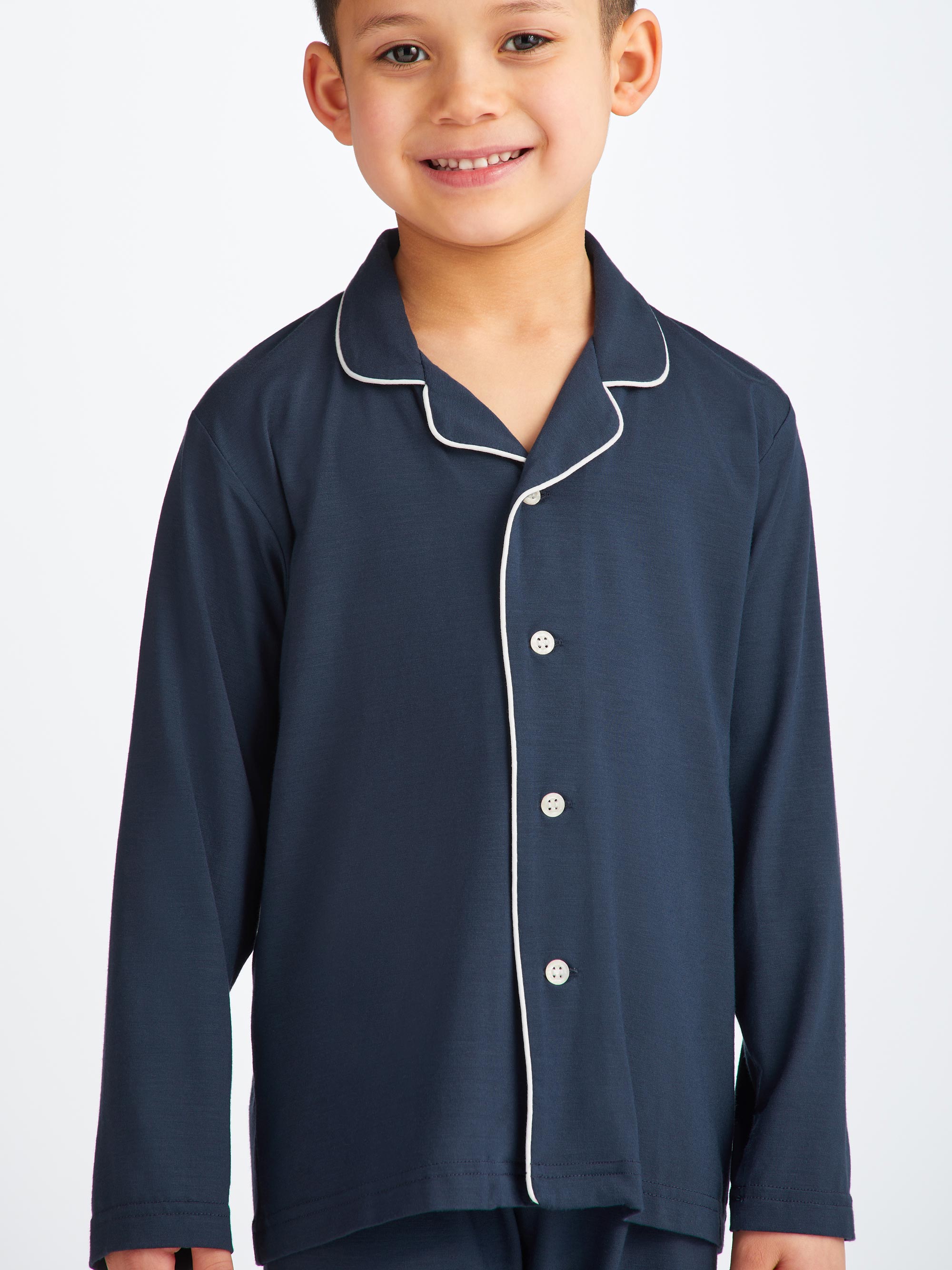 Kids' Pyjamas Basel Micro Modal Stretch Navy