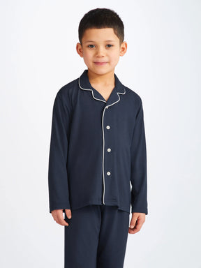 Kids' Pyjamas Basel Micro Modal Stretch Navy