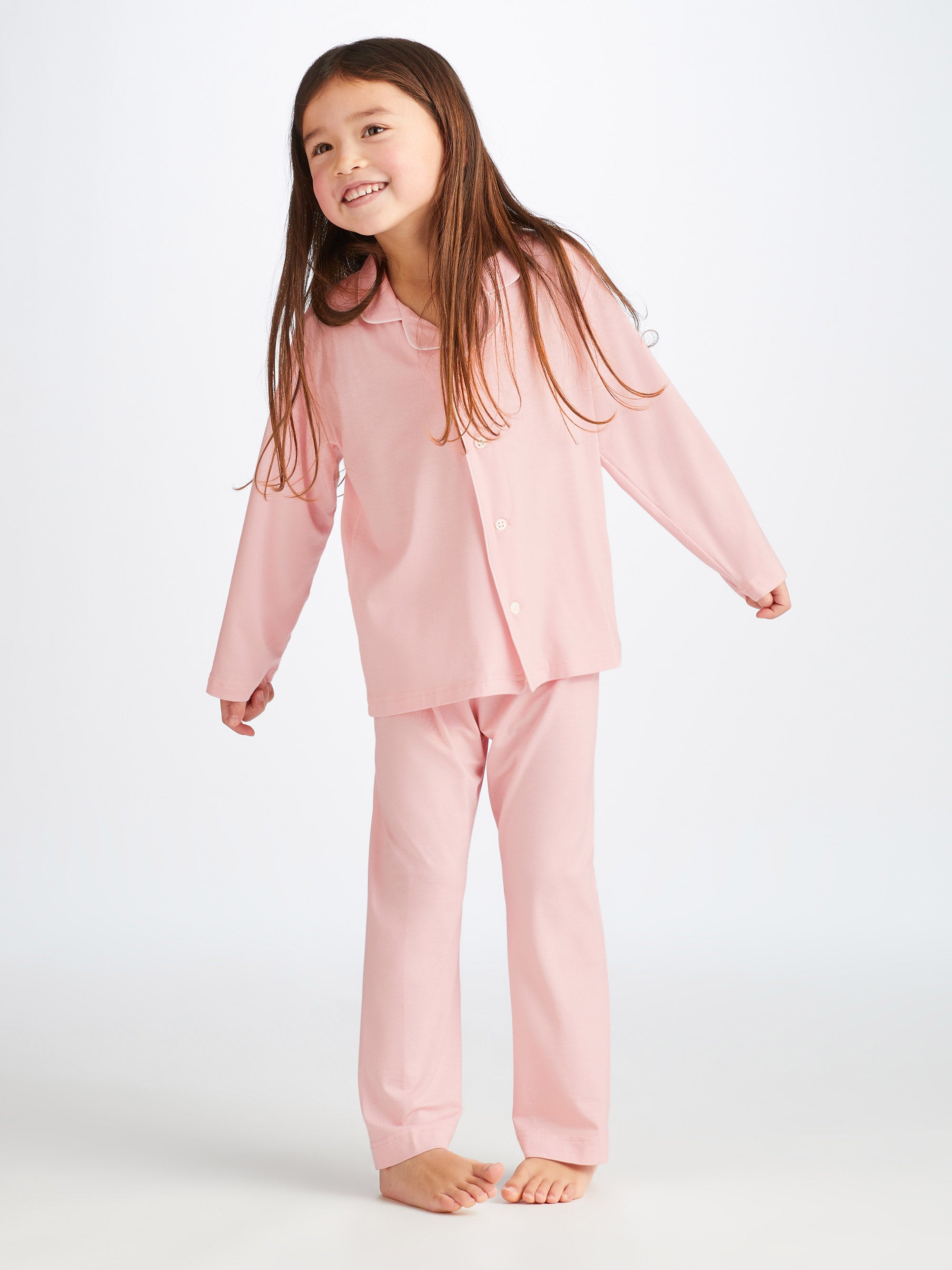 Kids' Pyjamas Lara Micro Modal Stretch Ballet Pink