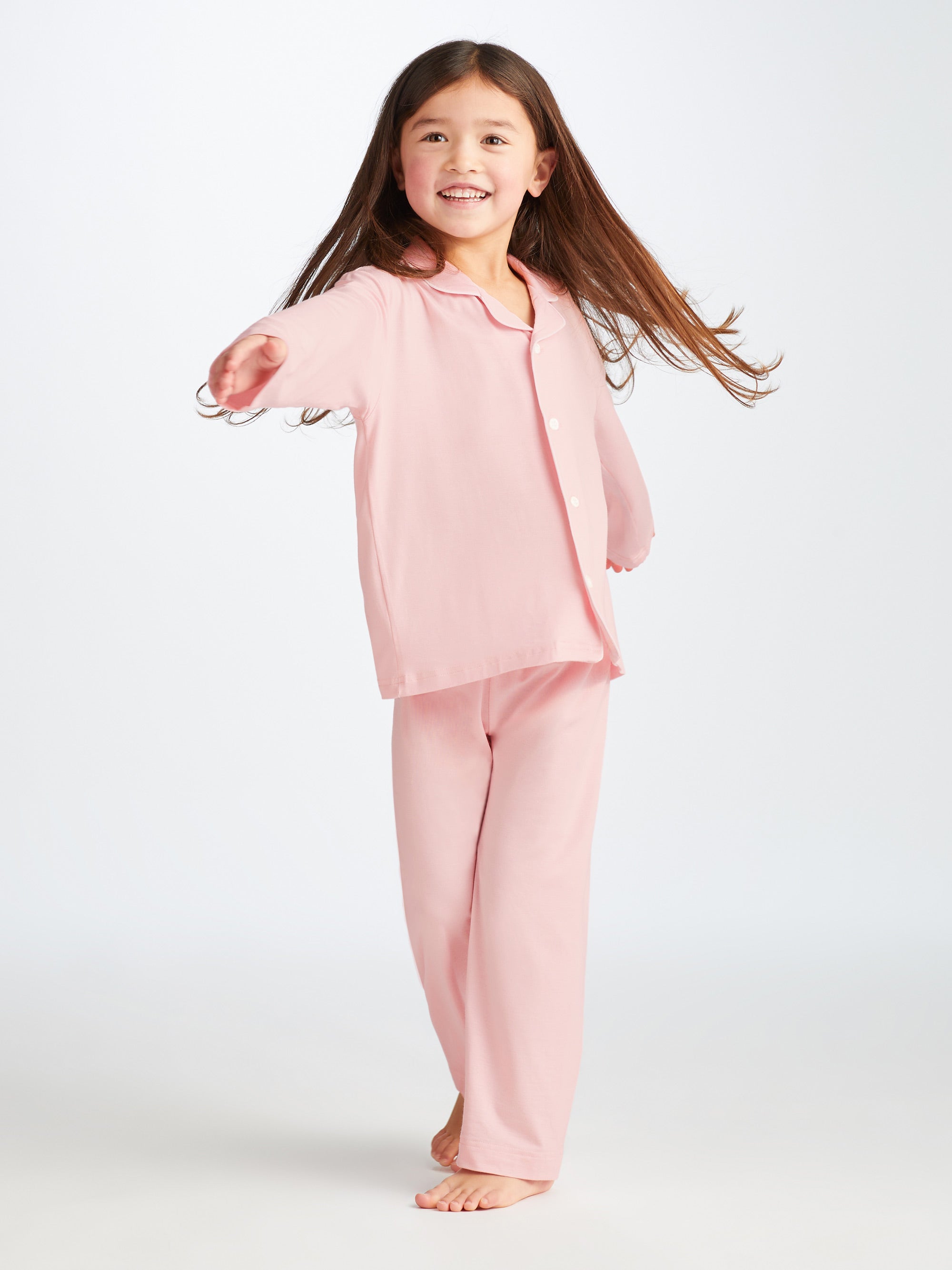 Kids' Pyjamas Lara Micro Modal Stretch Ballet Pink