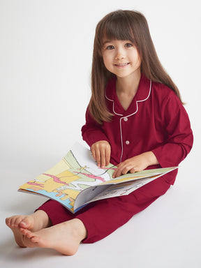 Kids' Pyjamas Lara Micro Modal Stretch Claret