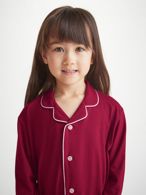 Kids' Pyjamas Lara Micro Modal Stretch Claret