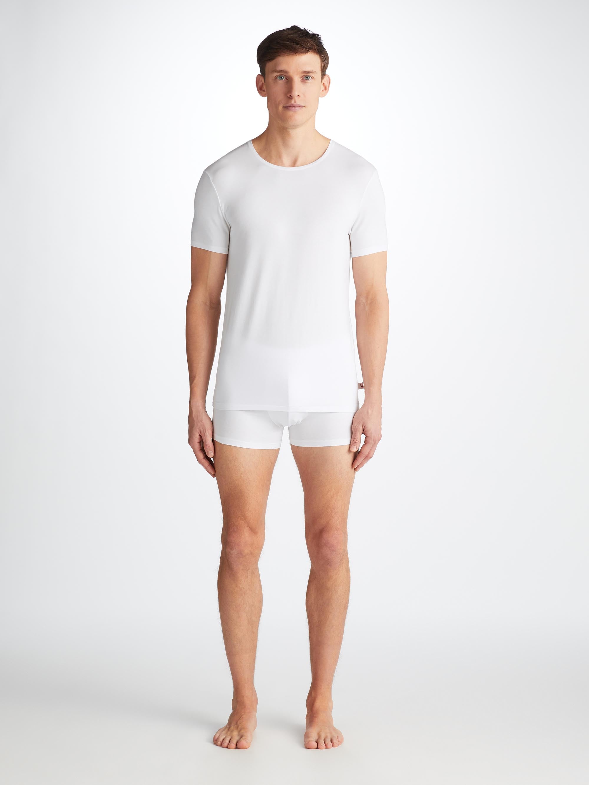 Men's Underwear T-Shirt Alex Micro Modal Stretch White