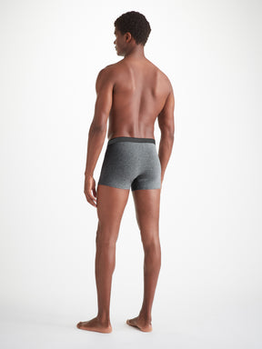 Men's Boxer Briefs Jack Pima Cotton Stretch Charcoal