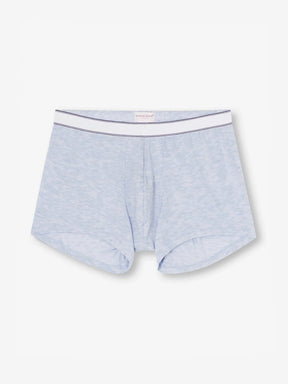 Men's Boxer Briefs Ethan Micro Modal Stretch Light Blue Marl