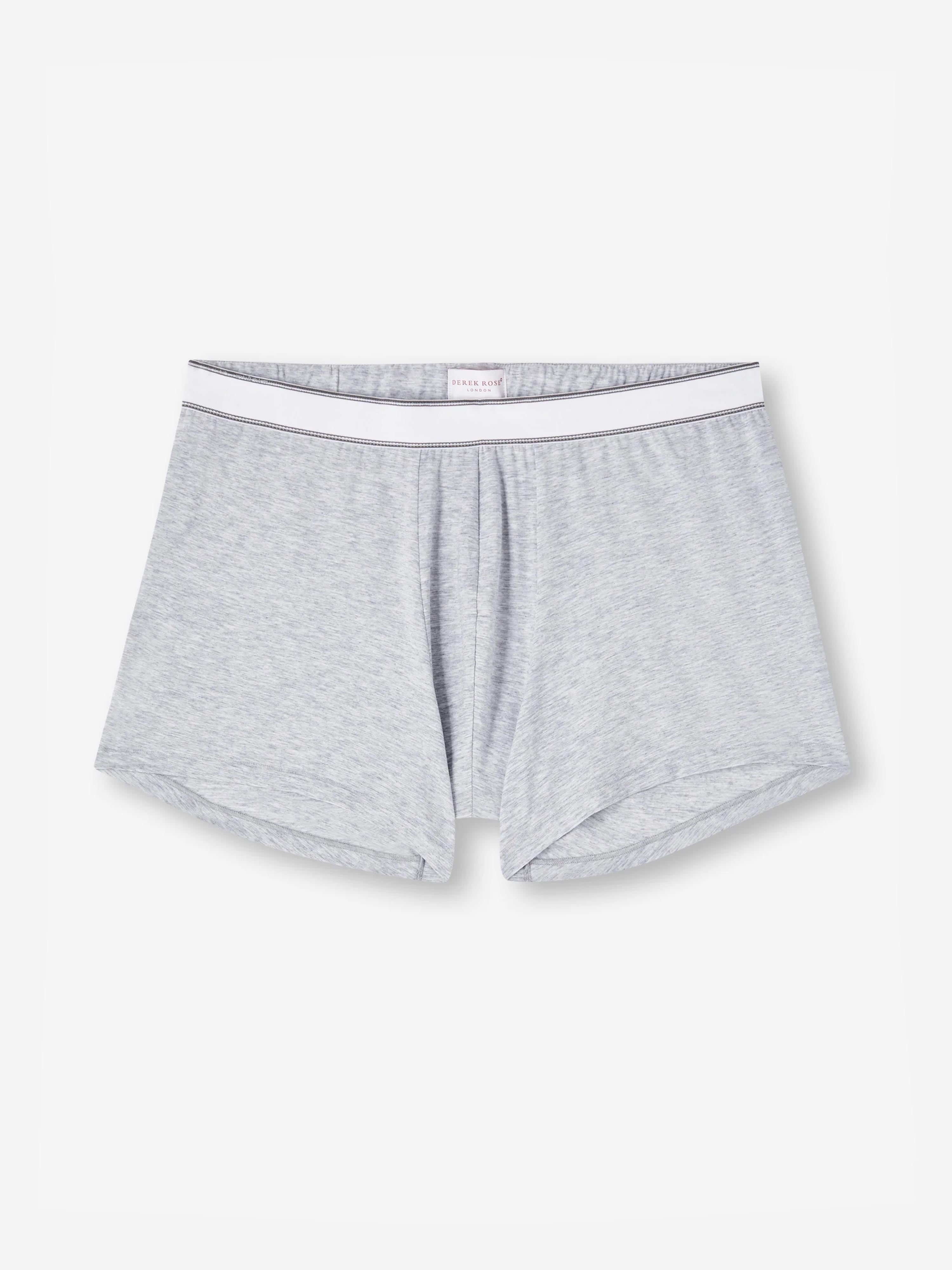 Men's Boxer Briefs Ethan Micro Modal Stretch Silver Marl