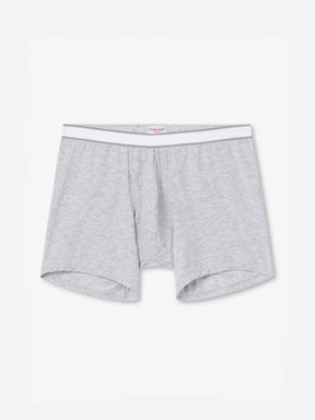 Men's Trunks Ethan Micro Modal Stretch Silver Marl