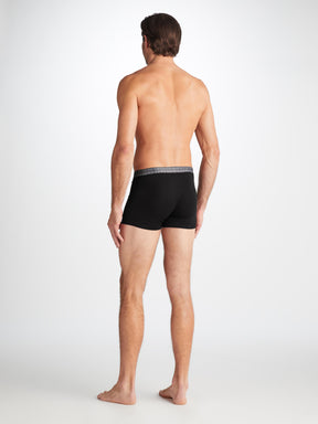 Men's Boxer Briefs Band 63 Pima Cotton Stretch Black