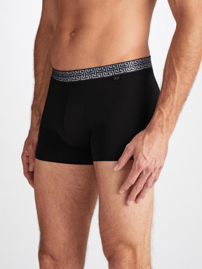 Men's Boxer Briefs Band 63 Pima Cotton Stretch Black