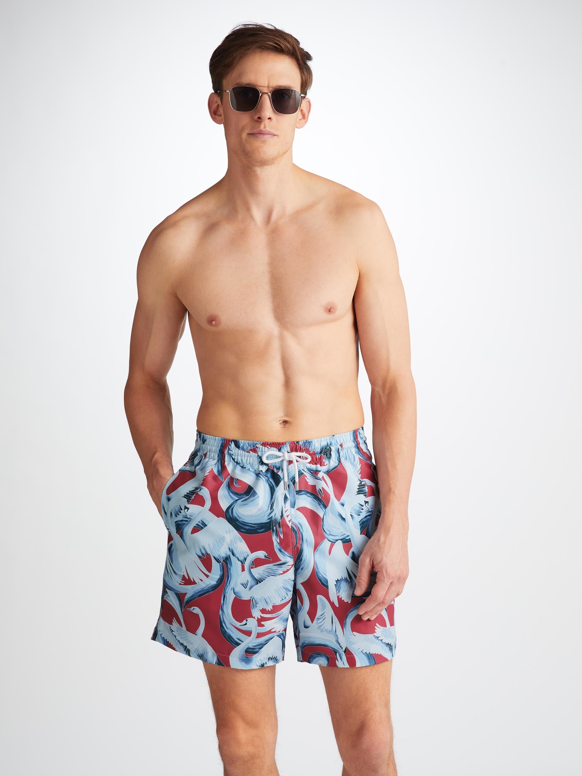 Men's Swim Shorts Maui 65 Red