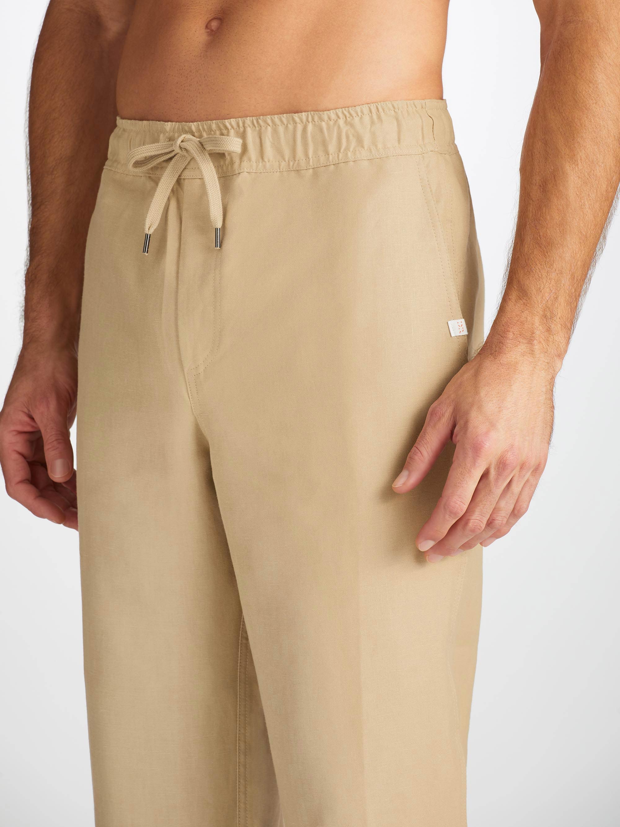 Men's Pants Sydney Linen Sand