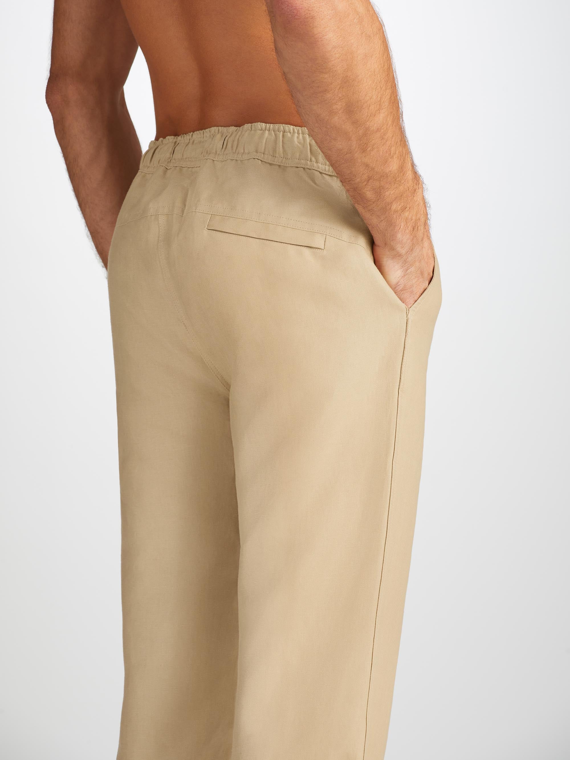 Men's Pants Sydney Linen Sand