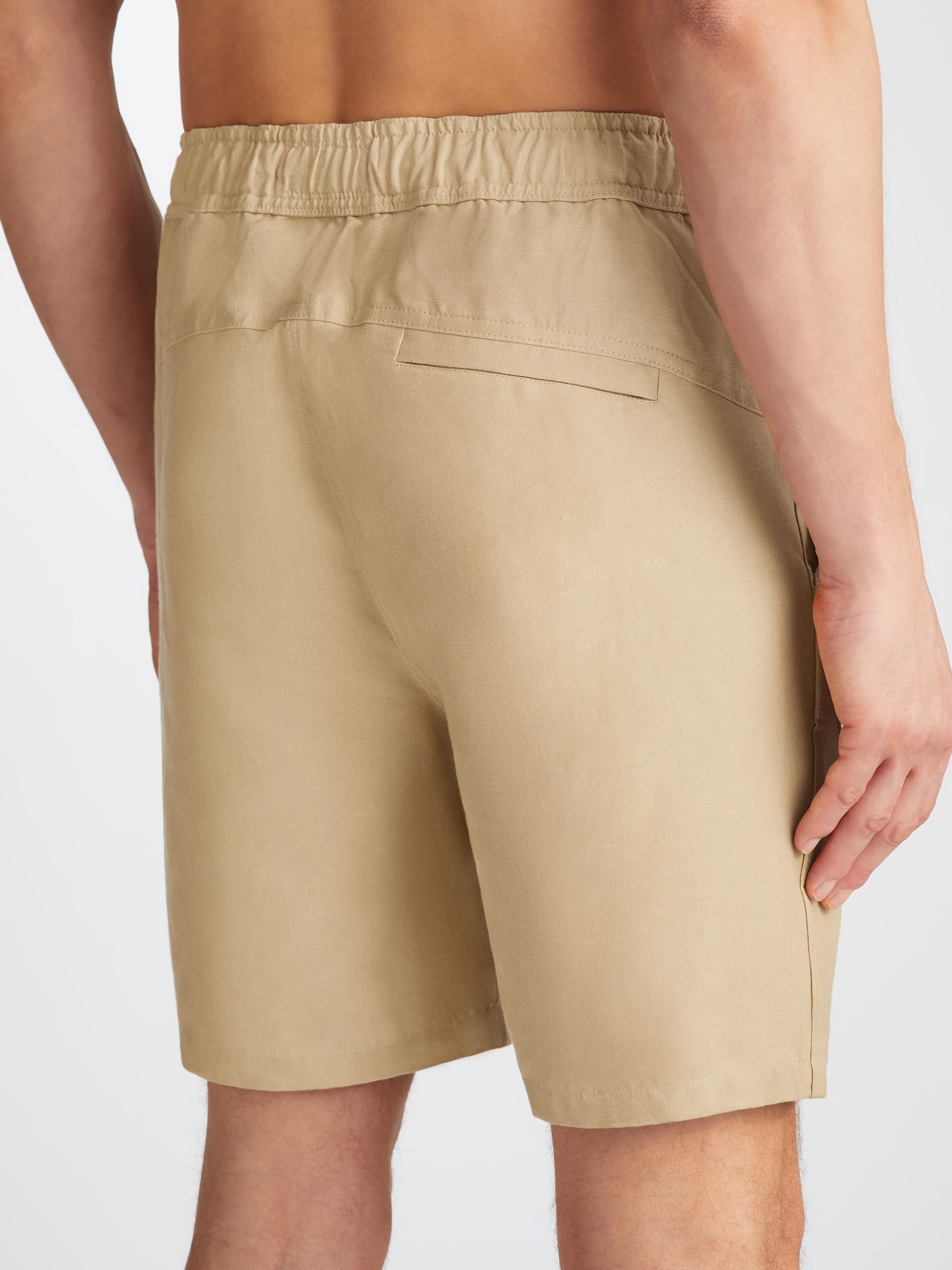 Men's Shorts Sydney Linen Sand