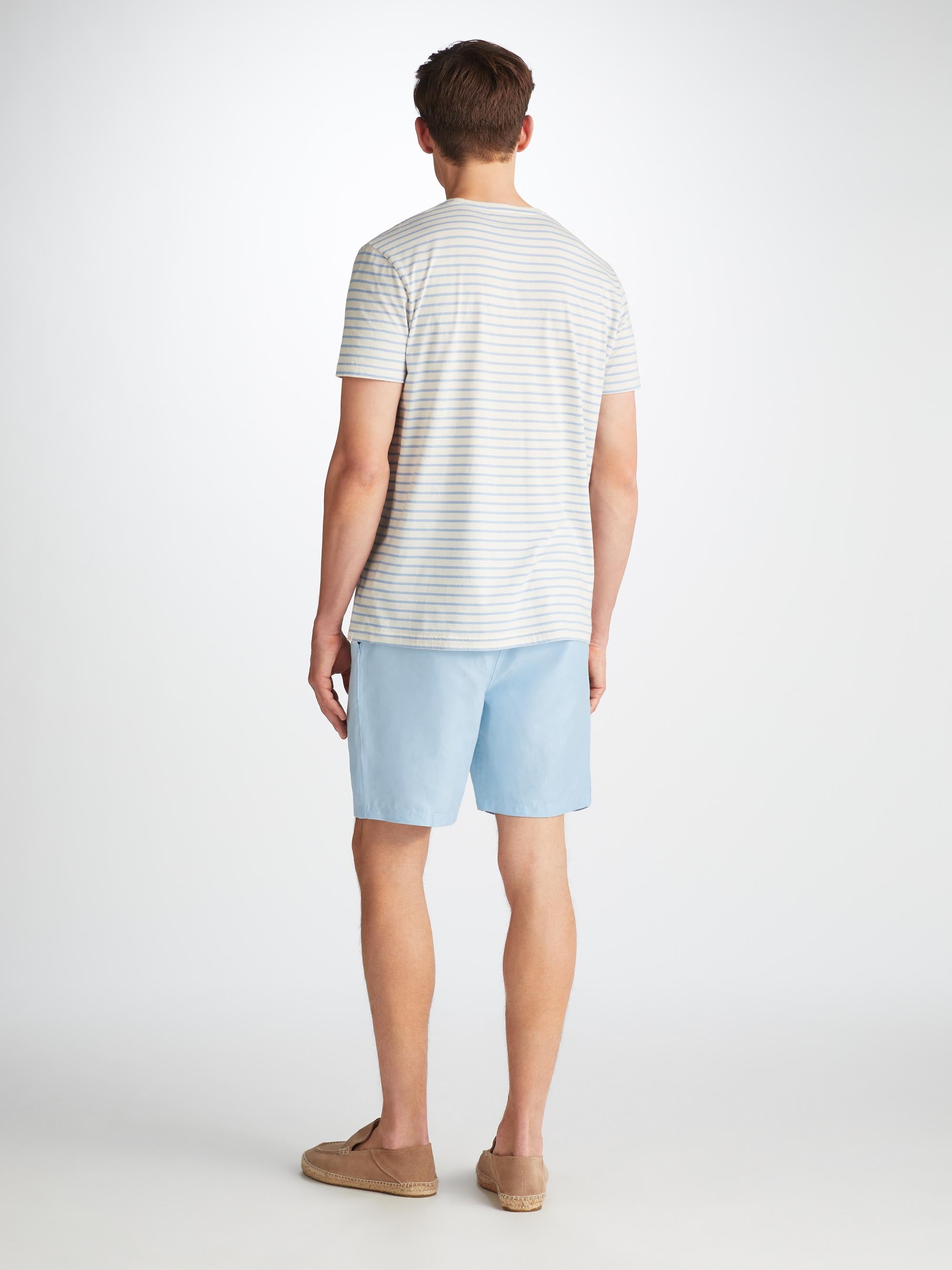 Men's Shorts Sydney Linen Blue