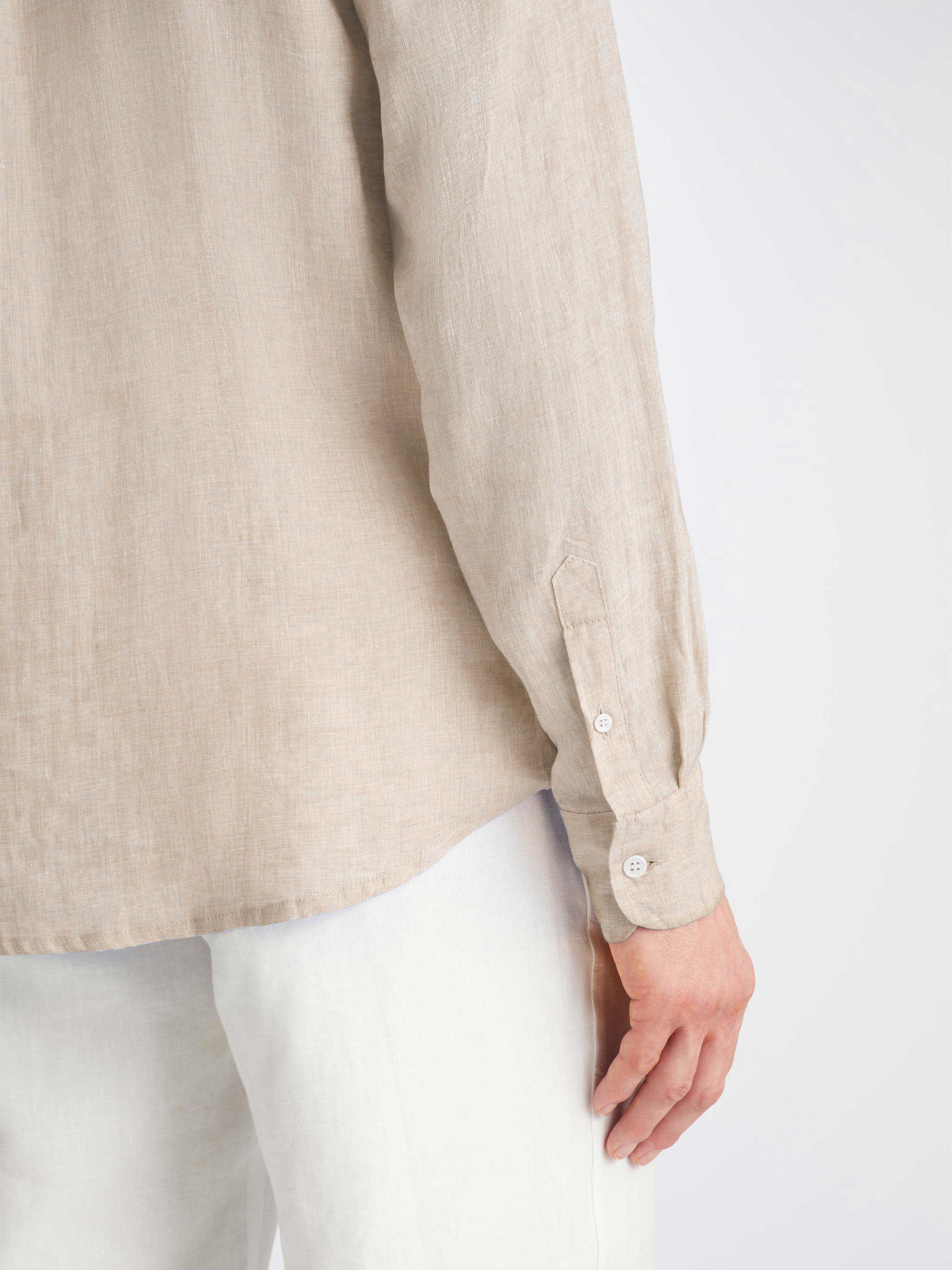 Men's Shirt Monaco Linen Sand