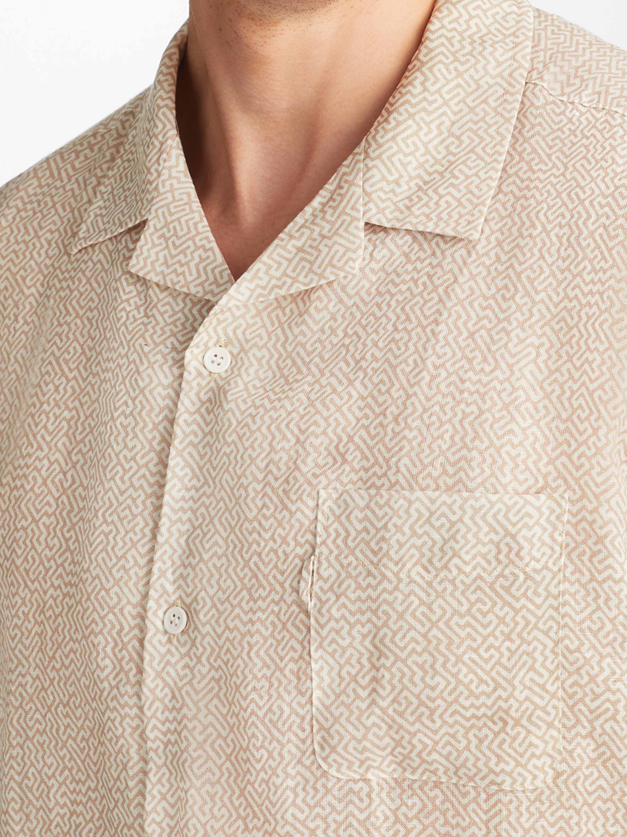 Men's Shirt Milan 24 Linen Sand