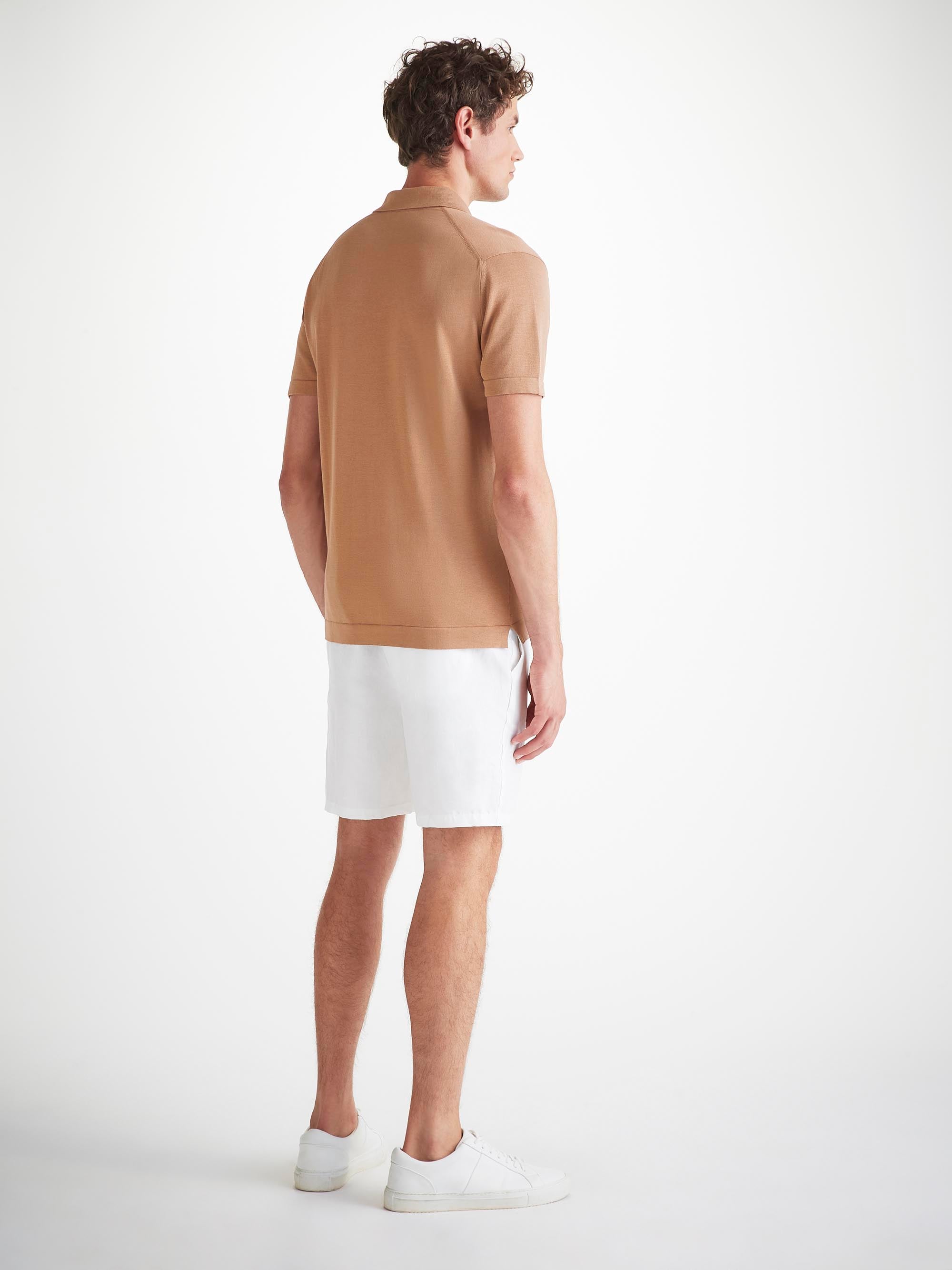 Men's Polo Shirts Jacob Sea Island Cotton Camel