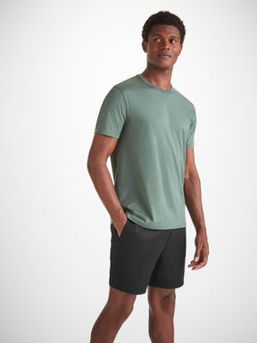 Men's Shorts Harris Lyocell Cotton Black