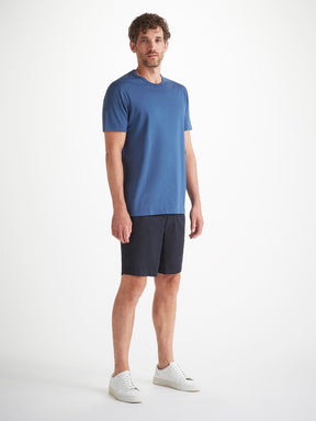 Men's Shorts Harris Lyocell Cotton Navy