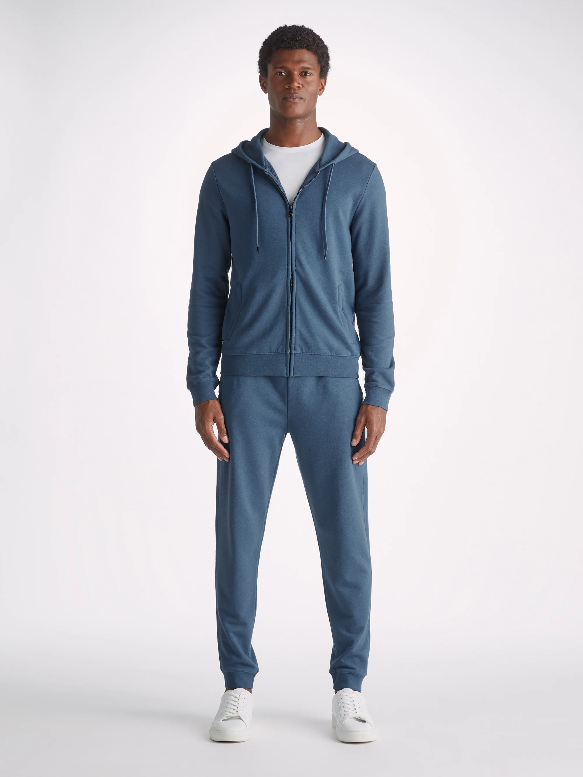 Men's Hoodie Quinn Cotton Modal Denim