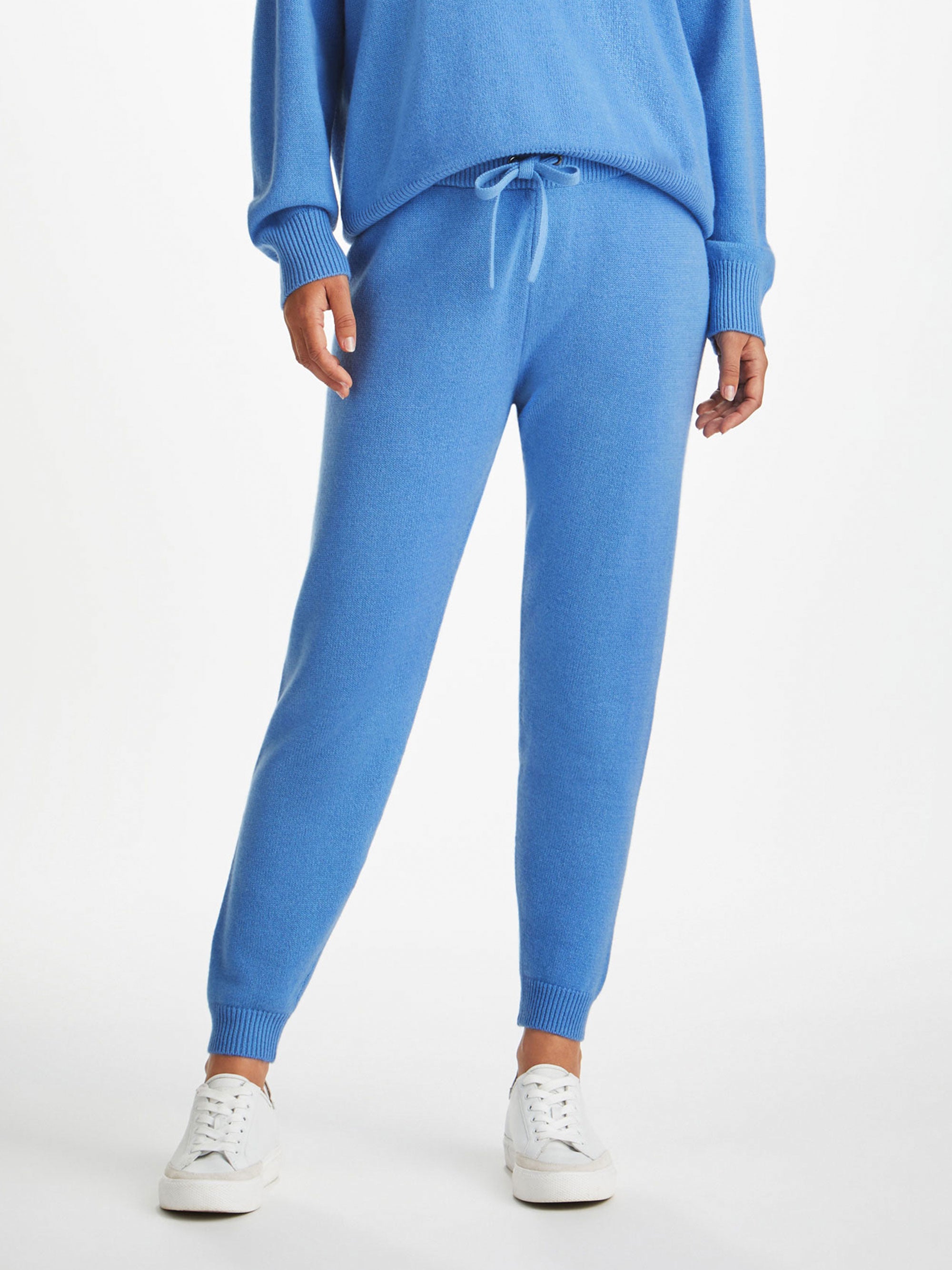 Women's Track Pants Daphne Cashmere Cornflower