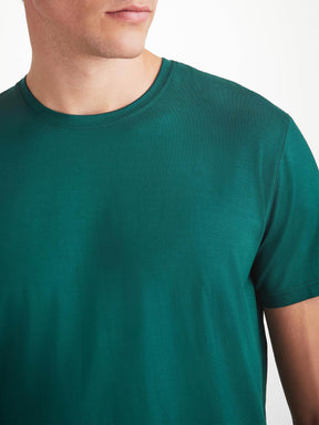 Men's Basel T-Shirt And Lounge Shorts Pine Green