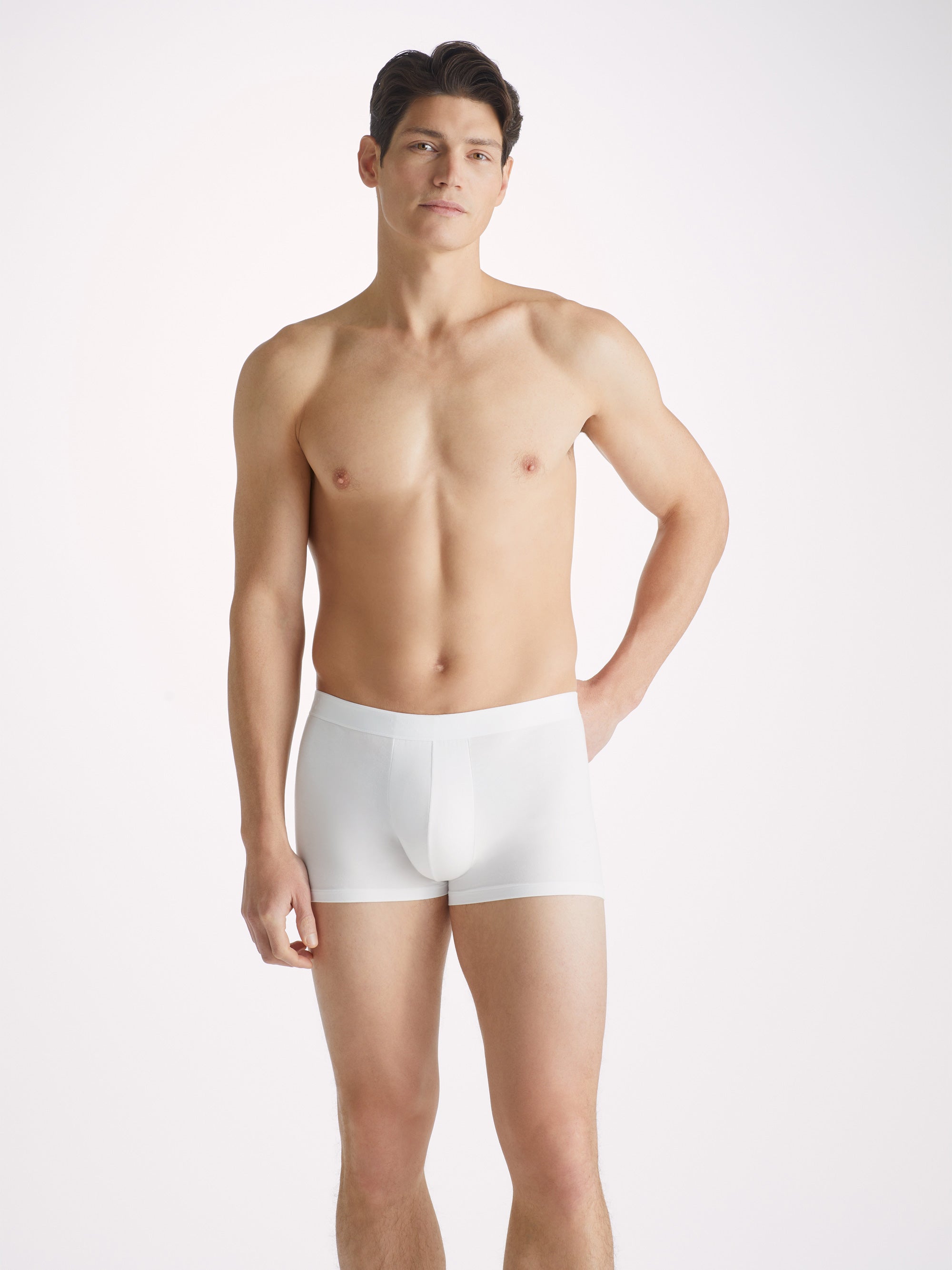 Men's Boxer Briefs Alex Micro Modal Stretch White