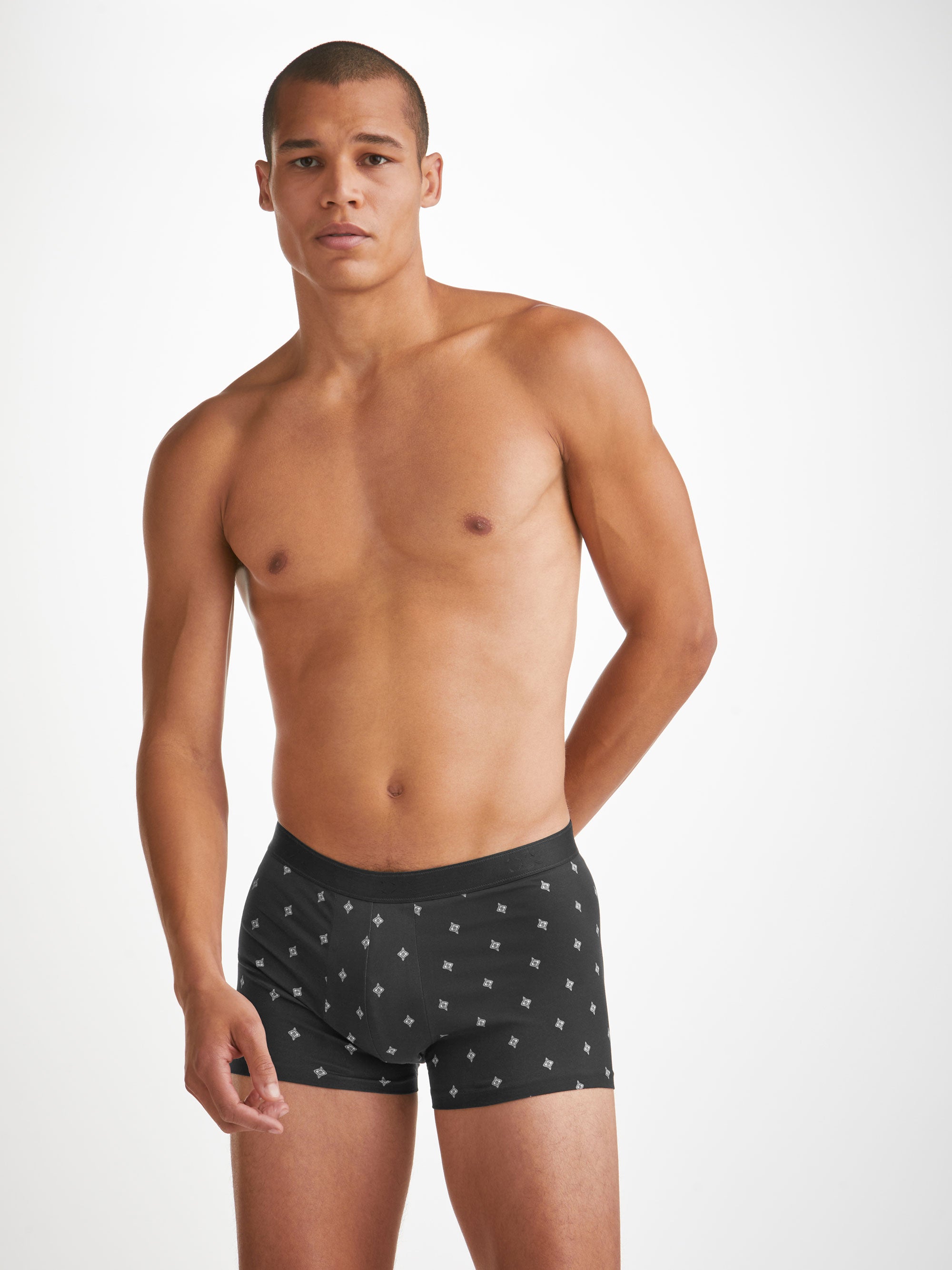 Men'S Underwear Cotton Boxer Boxer Lelaki Trend Hello Breathable Spender  Lelaki Large Size Boxer Men Boxer Briefs for Men
