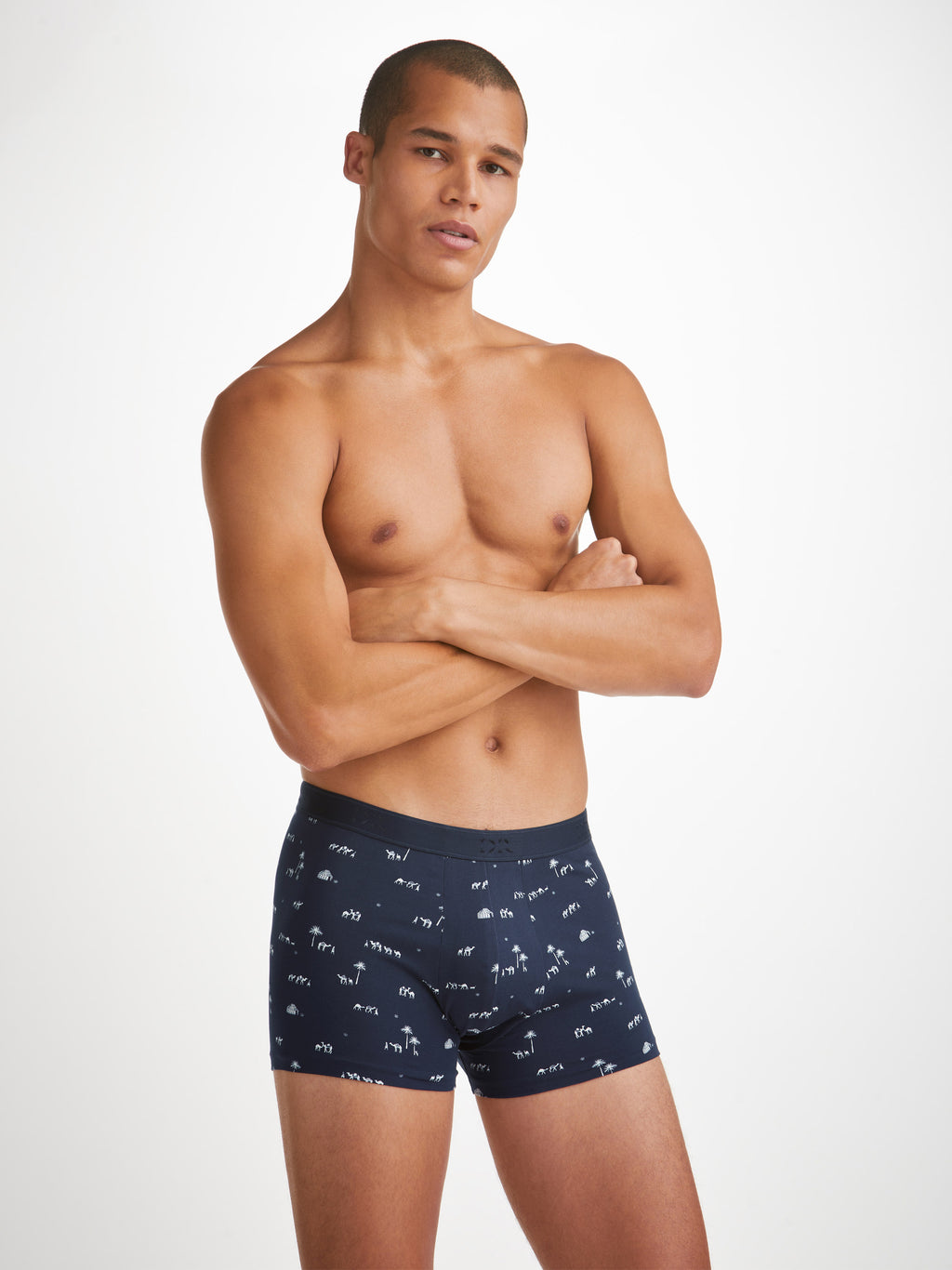 Pima Cotton Boxer Briefs by Derek Rose - Bullock & Jones