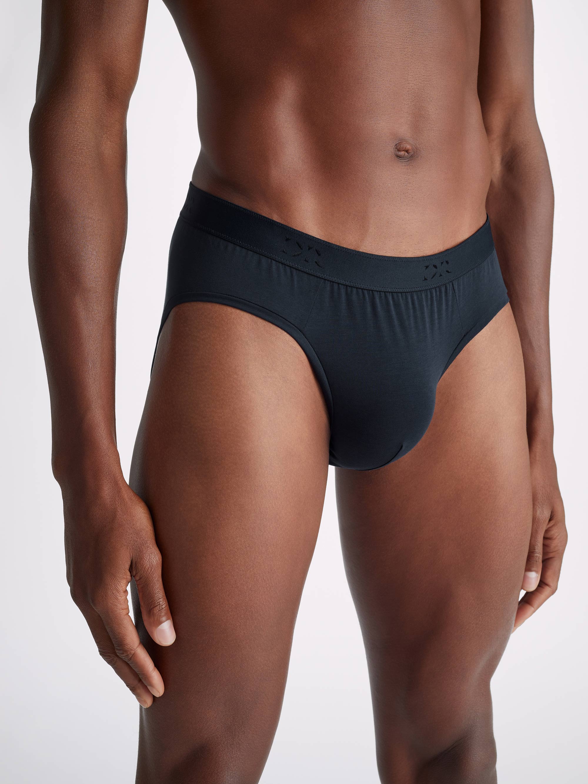 Men's Briefs Jack Pima Cotton Stretch Navy