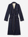 Men's Dressing Gown Duke Cashmere Navy (Size)