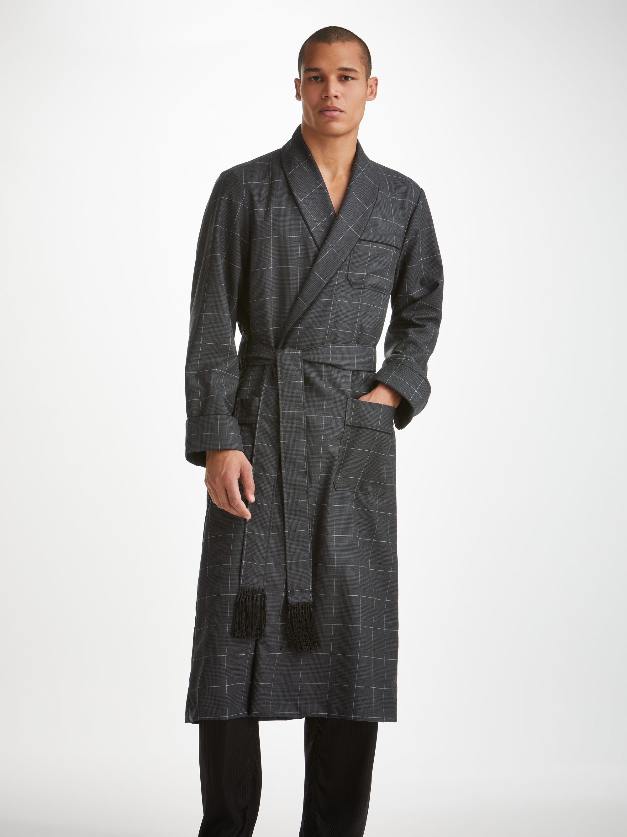 Men's Robe York 45 Wool Charcoal