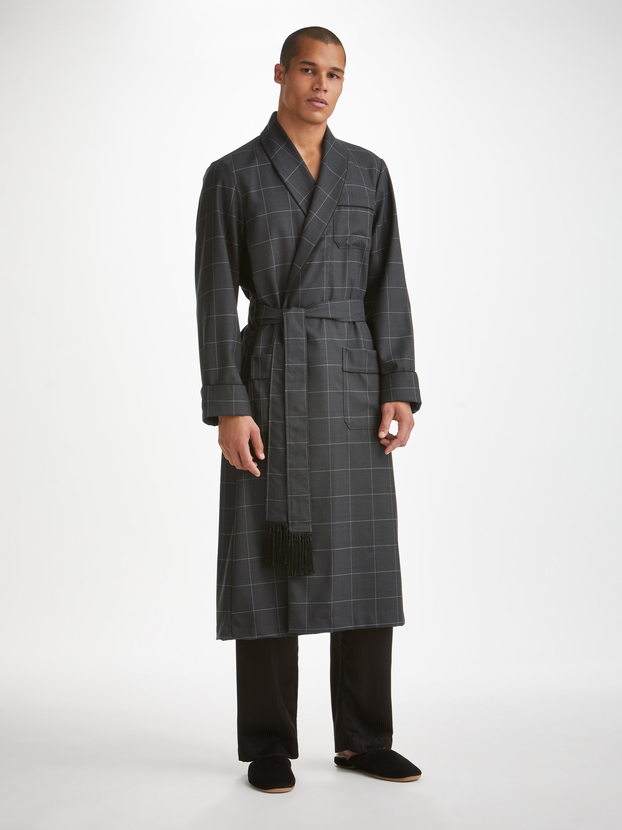 Men's Robe York 45 Wool Charcoal