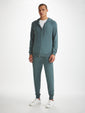 Men's Finley Hoodie and Track Pants Cashmere Set Teal