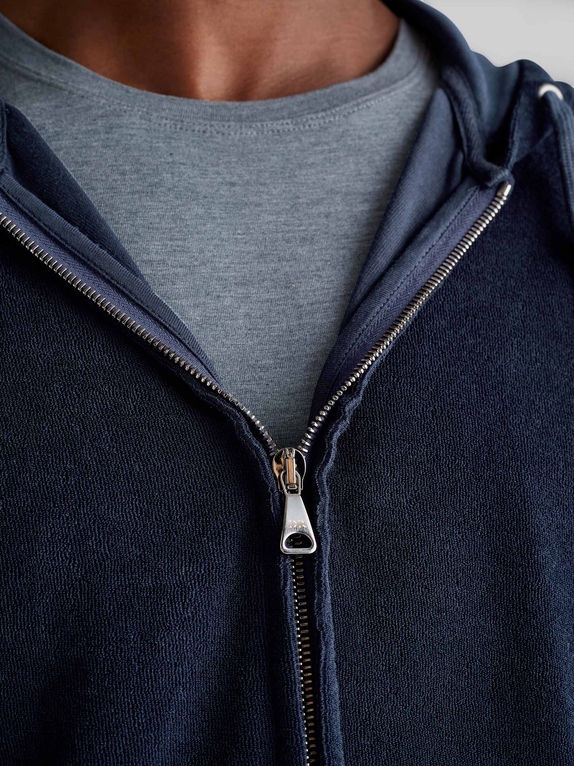 Men's Hoodie Isaac Terry Cotton Navy