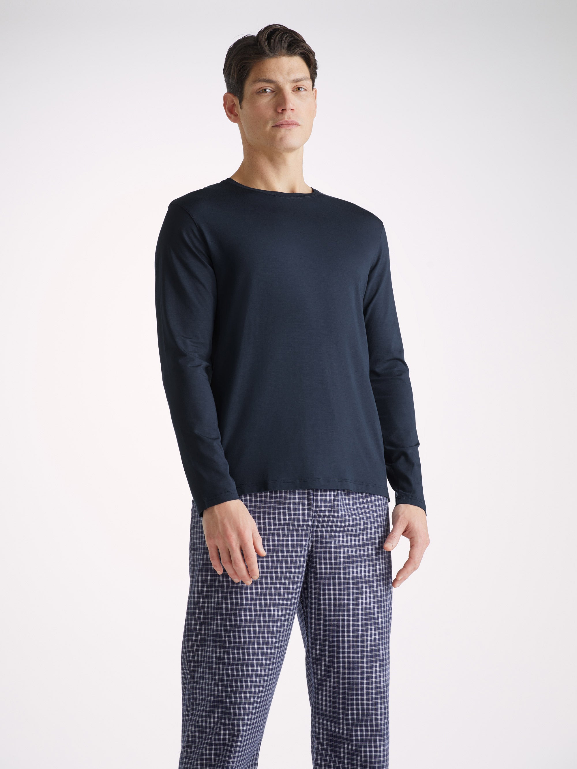 Men's Lounge Shorts Basel Micro Modal Stretch Black