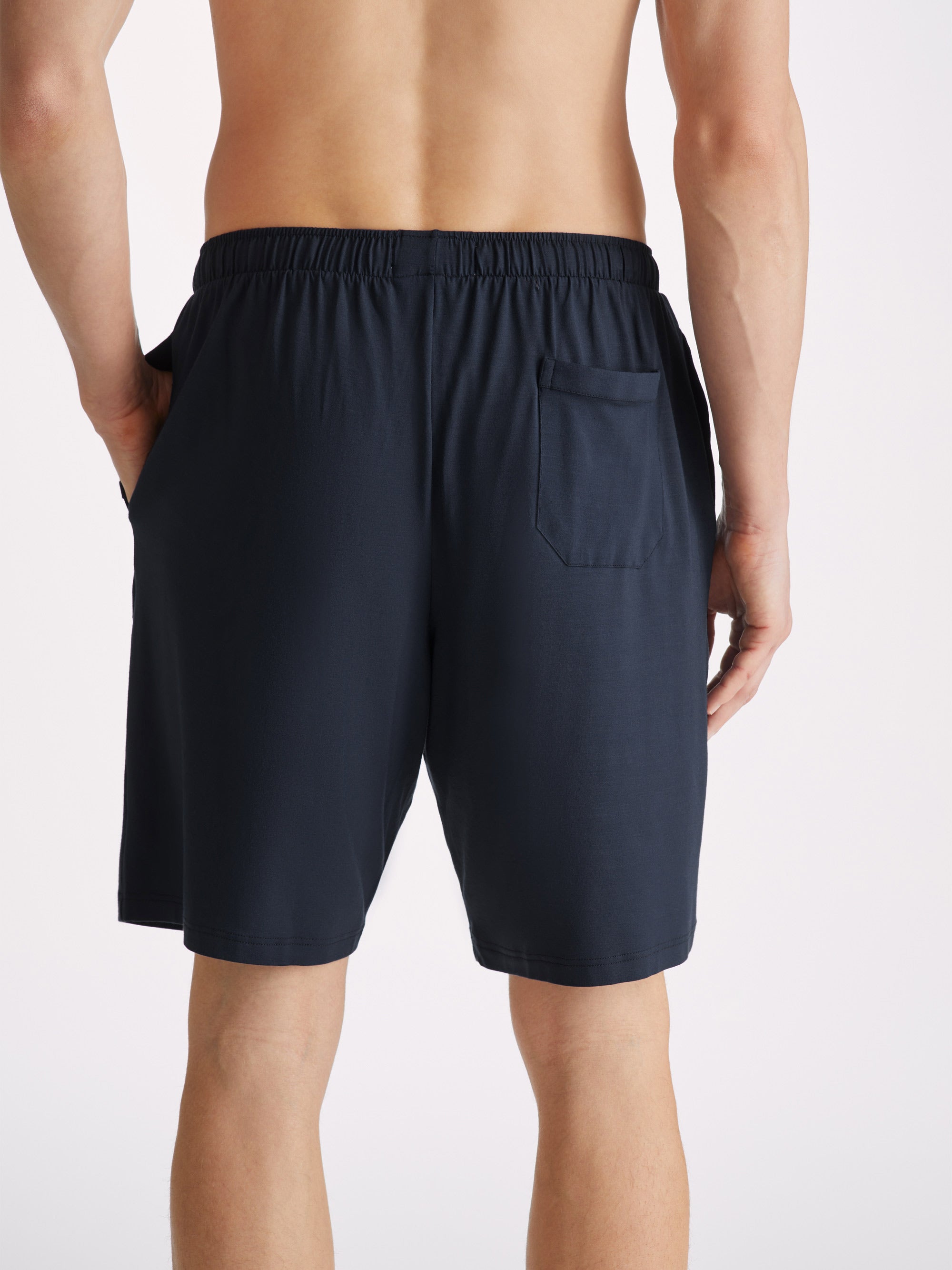 Men's Lounge Shorts Basel Micro Modal Stretch Navy 