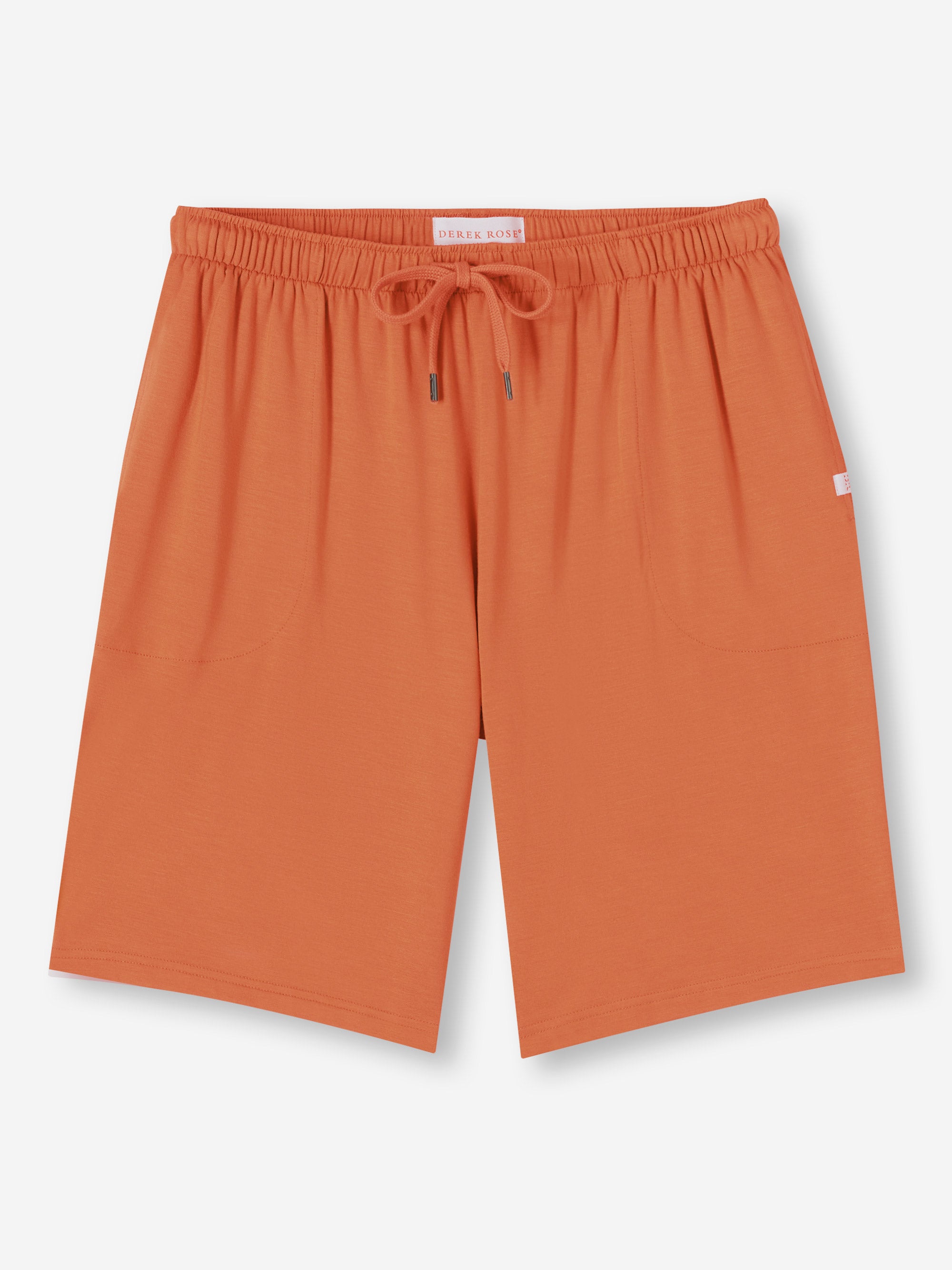 Men's Lounge Shorts Basel Micro Modal Stretch Terracotta