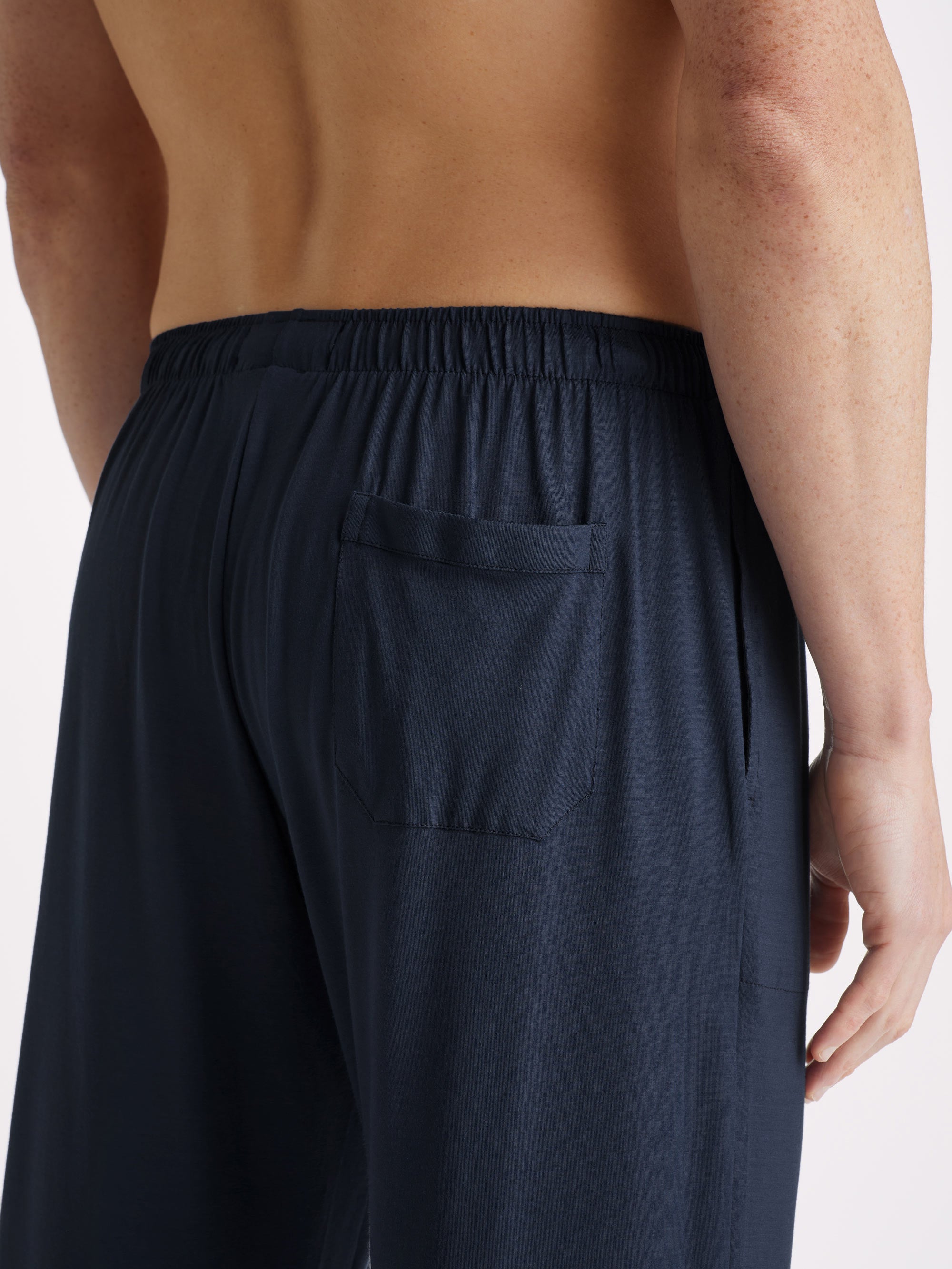 Men's Lounge Pants Basel Micro Modal Stretch Navy