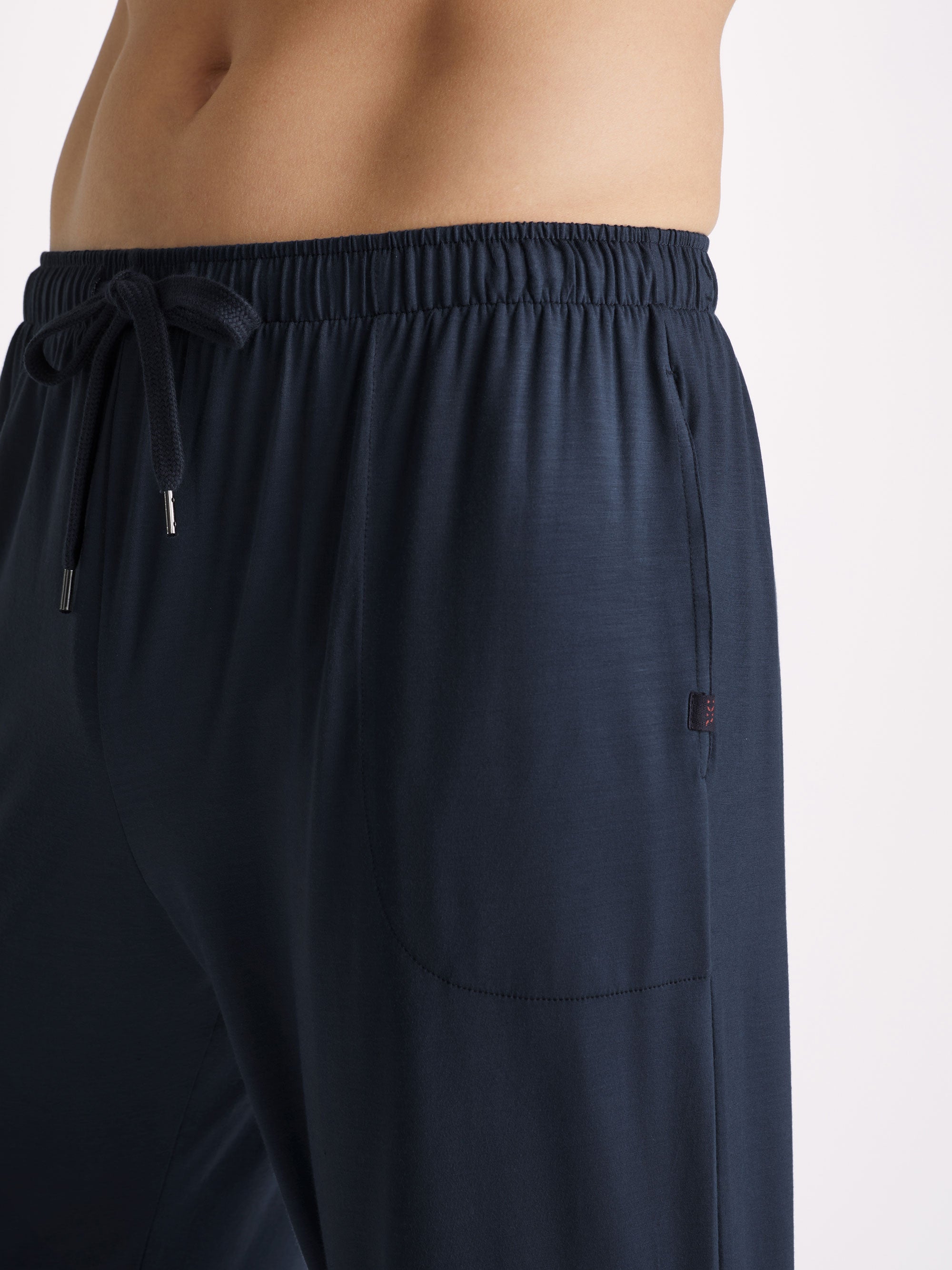 Men's Lounge Pants Basel Micro Modal Stretch Navy