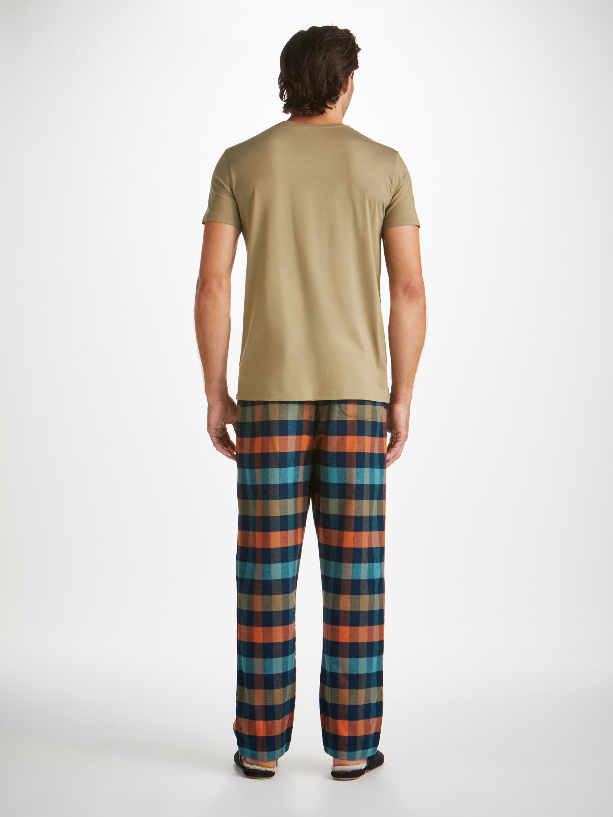 Men's Lounge Pants Kelburn 40 Brushed Cotton Multi