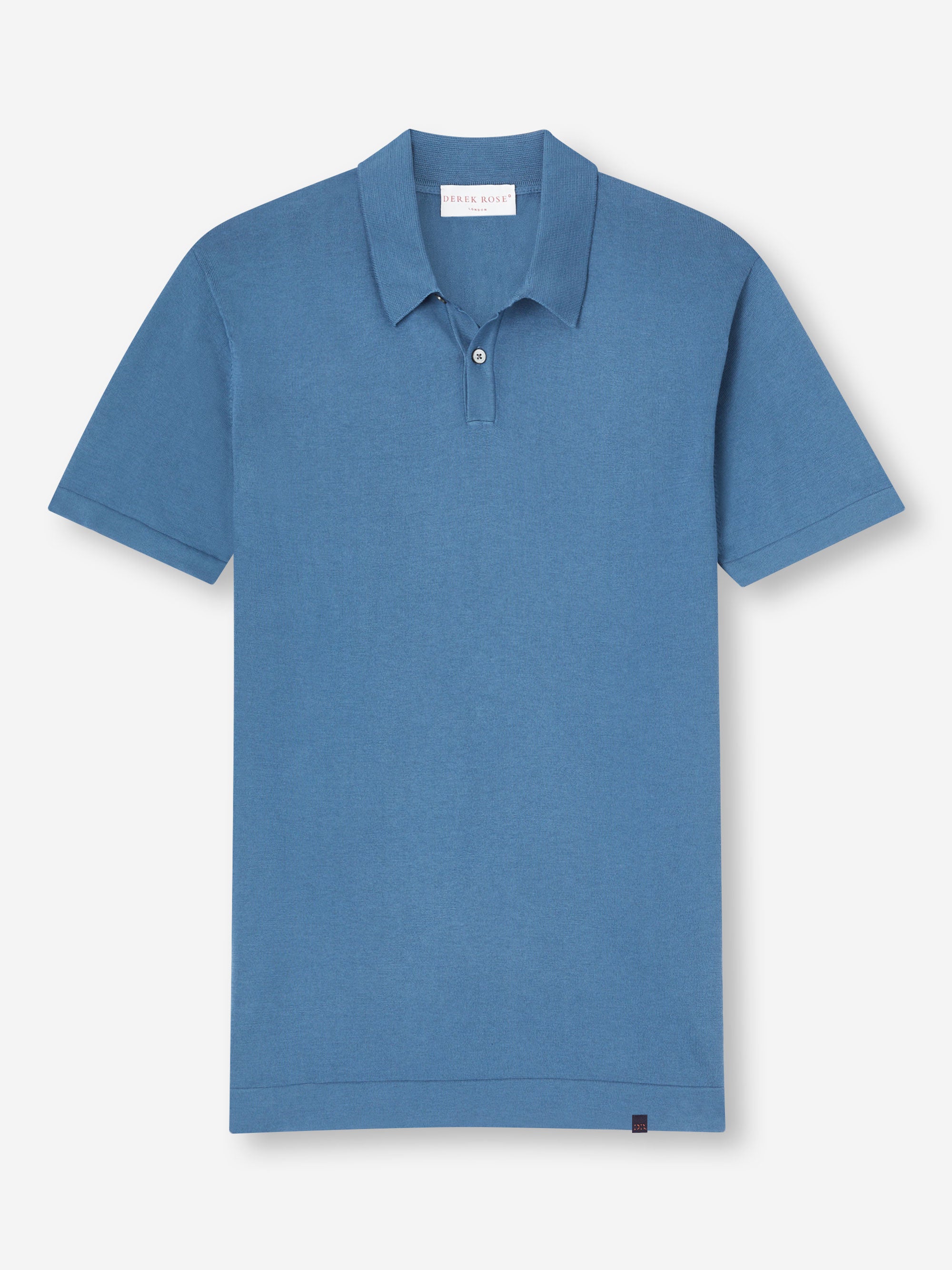 Riviera print shirt - blue/white – St Lucia Boutique