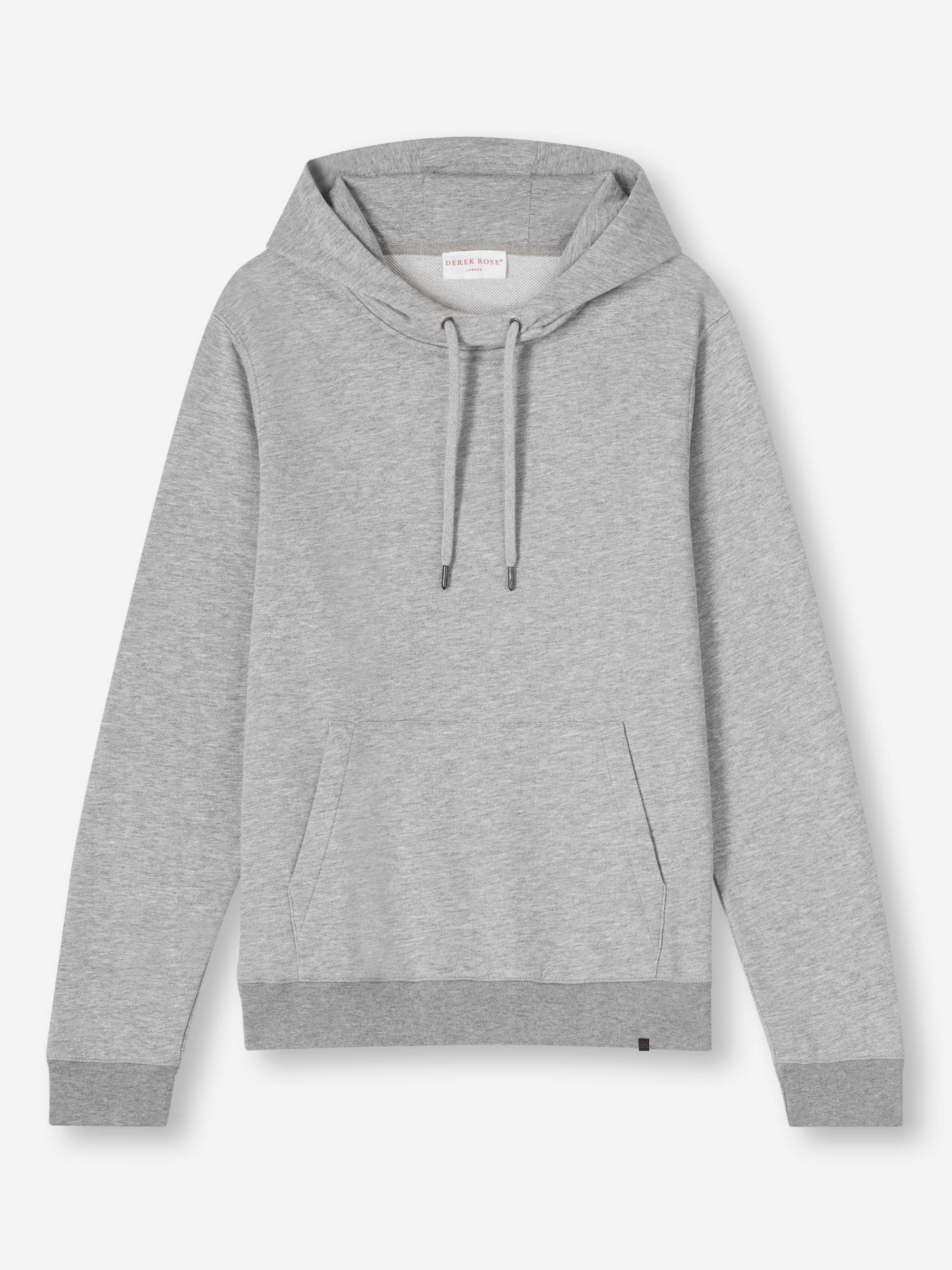 Men's Pullover Hoodie Quinn Cotton Modal Silver