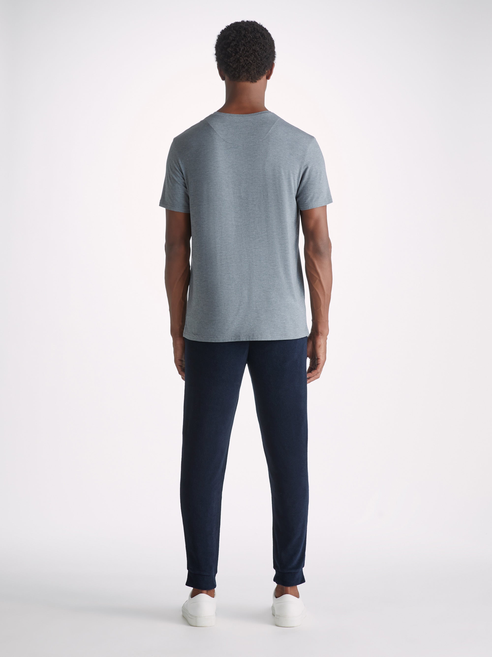 Men's Sweatpants Isaac Terry Cotton Navy