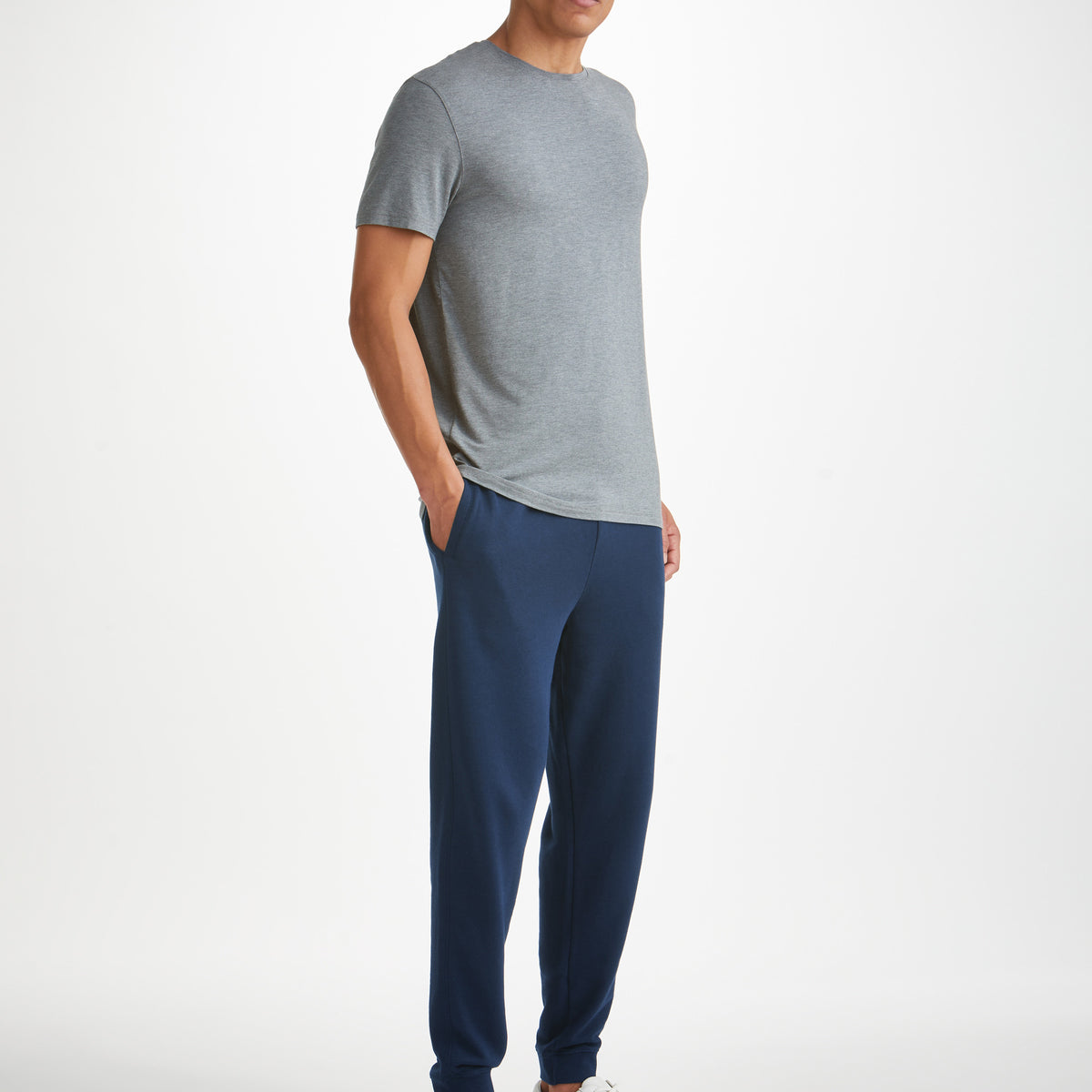 Quinn Cotton Modal Navy Men's Sweatpants