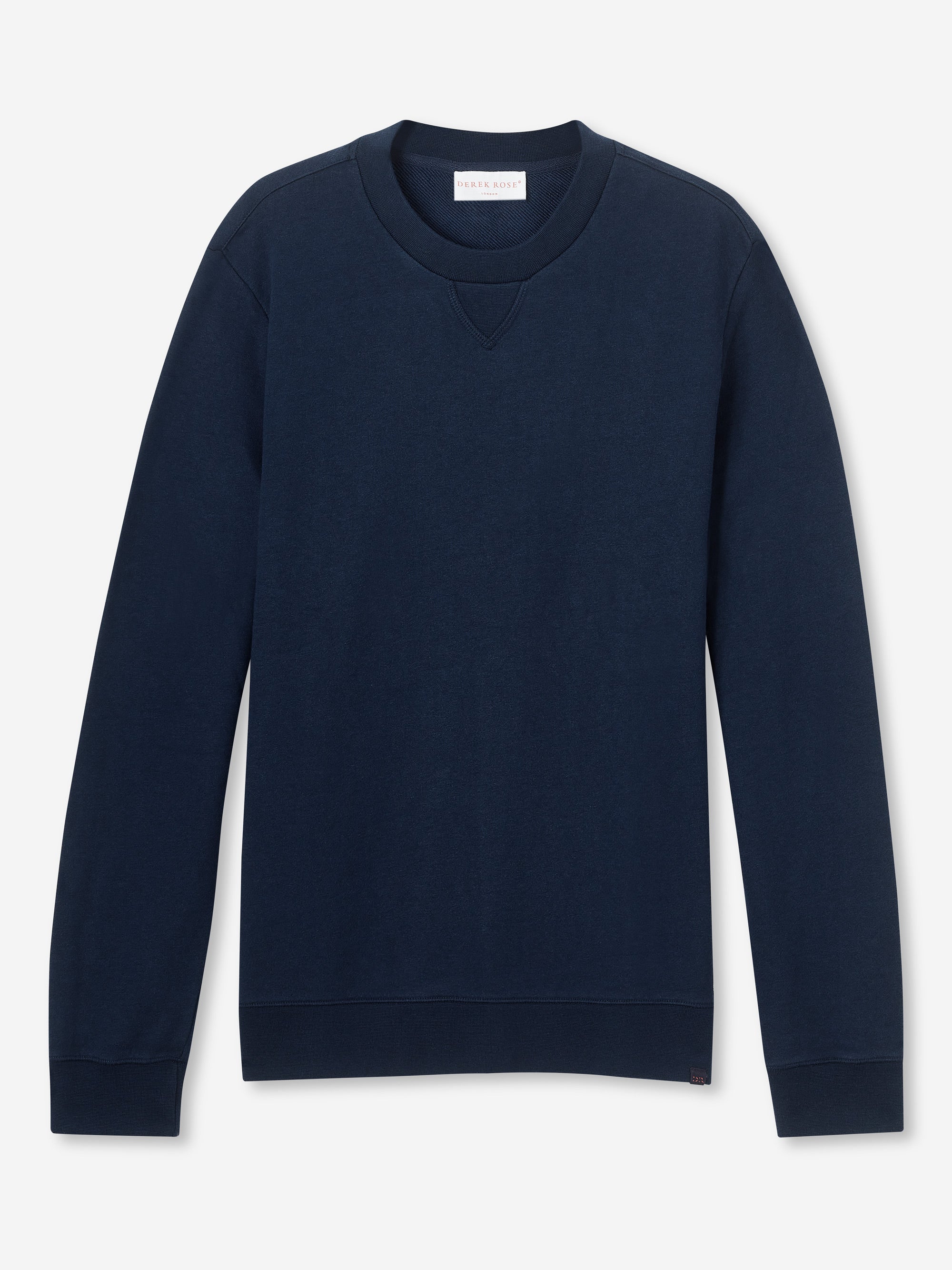 [[Men's Sweatshirt Quinn Cotton Modal Navy (Size)]]