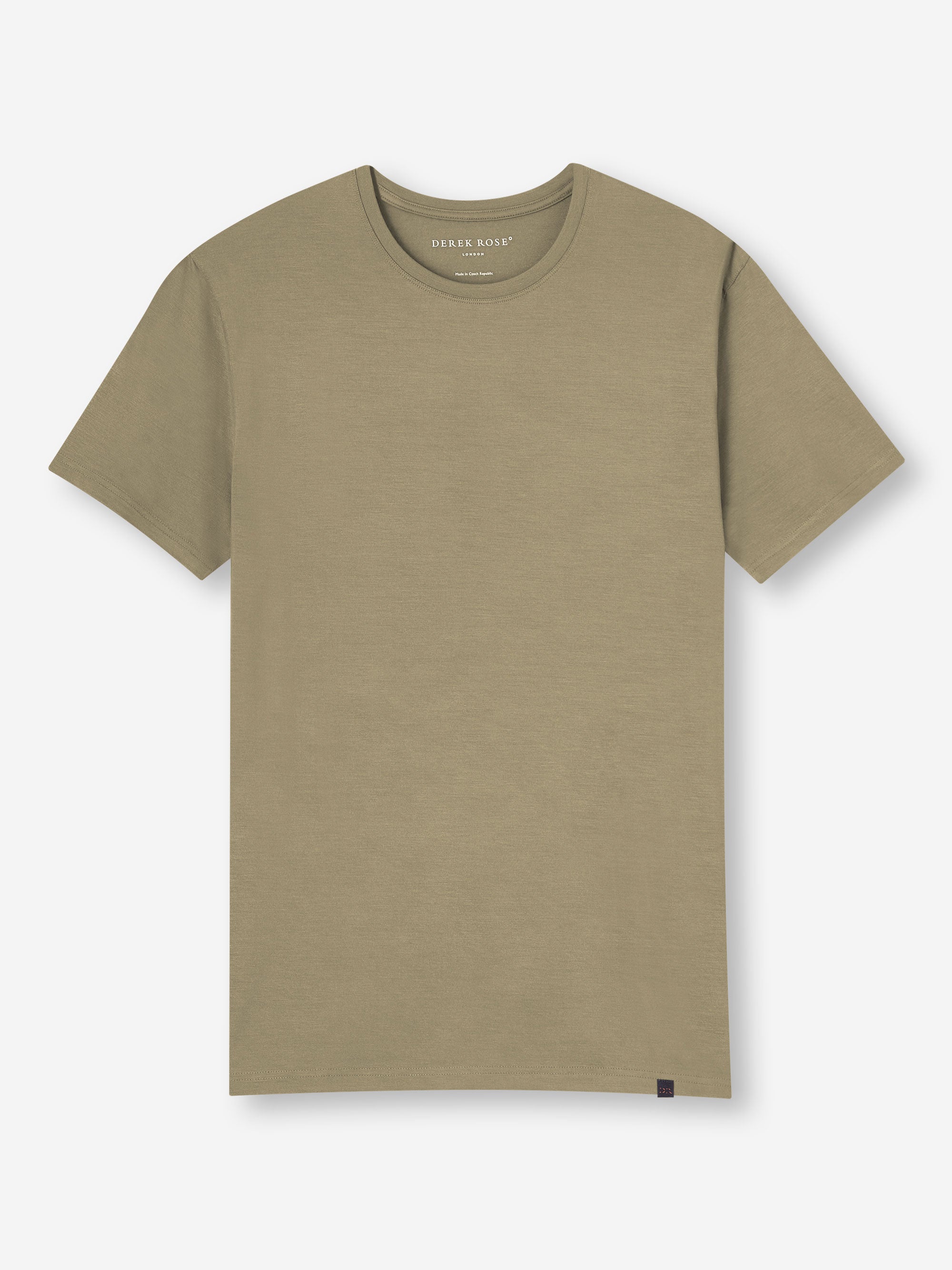 Men's T-Shirt Basel Micro Modal Stretch Khaki