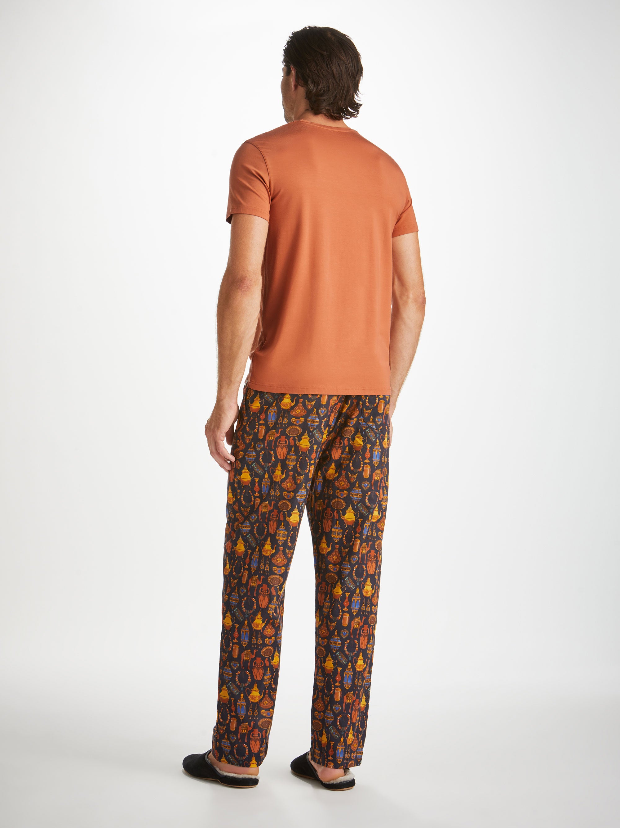 Men's T-Shirt Basel Micro Modal Stretch Terracotta